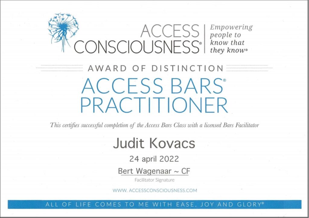 Judit Kovacs Access Bars